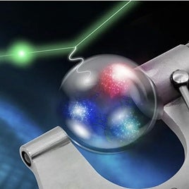 Calculan, por fin, el tamaño real de un protón, y es más pequeño de lo que se creía