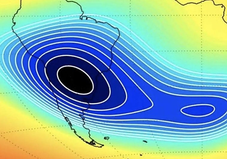 Científicos españoles resuelven el enigma de la anomalía magnética del Atlántico sur