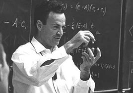 Descifran las misteriosas notas en las que Richard Feynman resolvió la 'ecuación del restaurante'