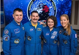 Una fuga de aire obliga a los astronautas de la estación espacial a refugiarse en una nave de Space X durante dos horas