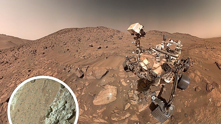 La «intrigante roca» de Marte arroja nuevas pistas sobre posible vida antigua en el planeta rojo