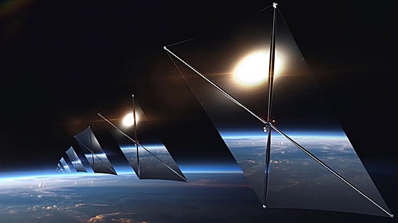 Esta empresa quiere enviar a la Tierra rayos de Sol por la noche con un espejo espacial