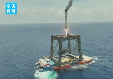 China desafía a Elon Musk y a EE.UU. en el espacio: así ha logrado aterrizar su primer cohete orbital reutilizable