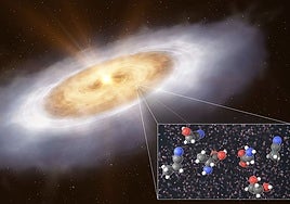 Astrónomos españoles detectan azúcar en el espacio