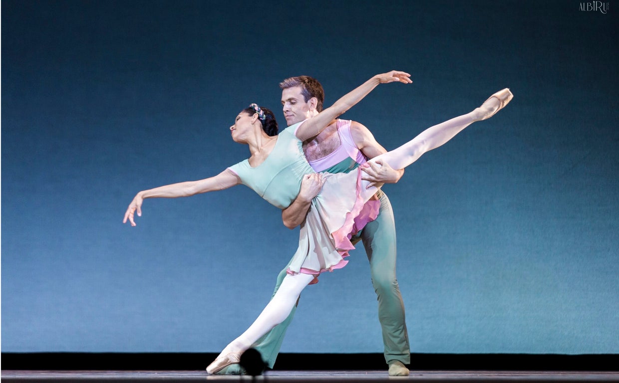 Kayoko Everhart y Toby William Mallitt, en 'Concerto DSCH'