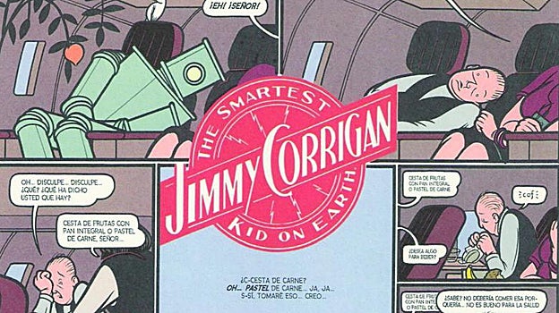 Viñeta de 'Jimmy Corrigan'
