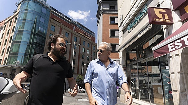 David Summers, con José Pelaez en Madrid