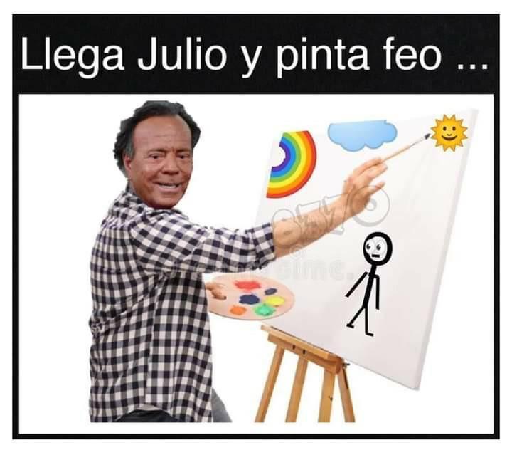 Llega Julio y pinta feo ...