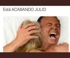 Está acabando Julio