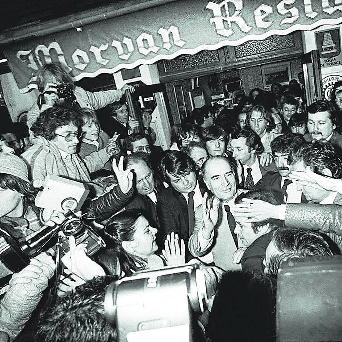 Mitterrand en el Vieux Morvan