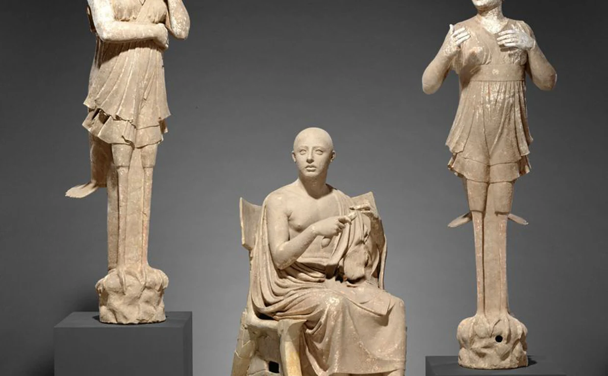 'Orfeo y las sirenas' es el conjunto que el museo deberá devolver a Roma