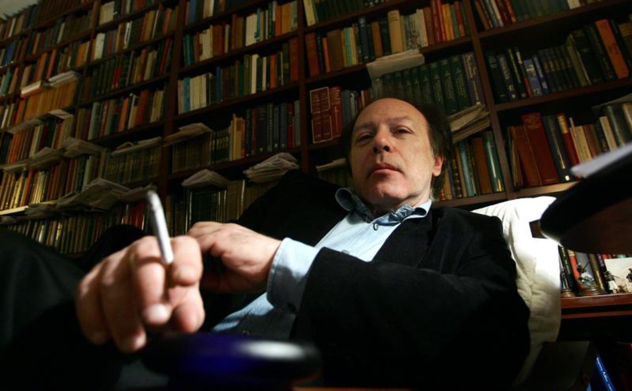 El escritor Javier Marías