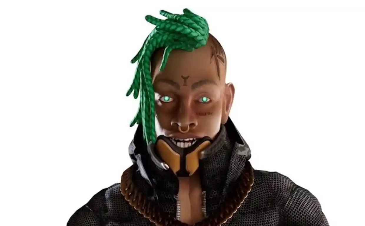 El rapero virtual FN Meka