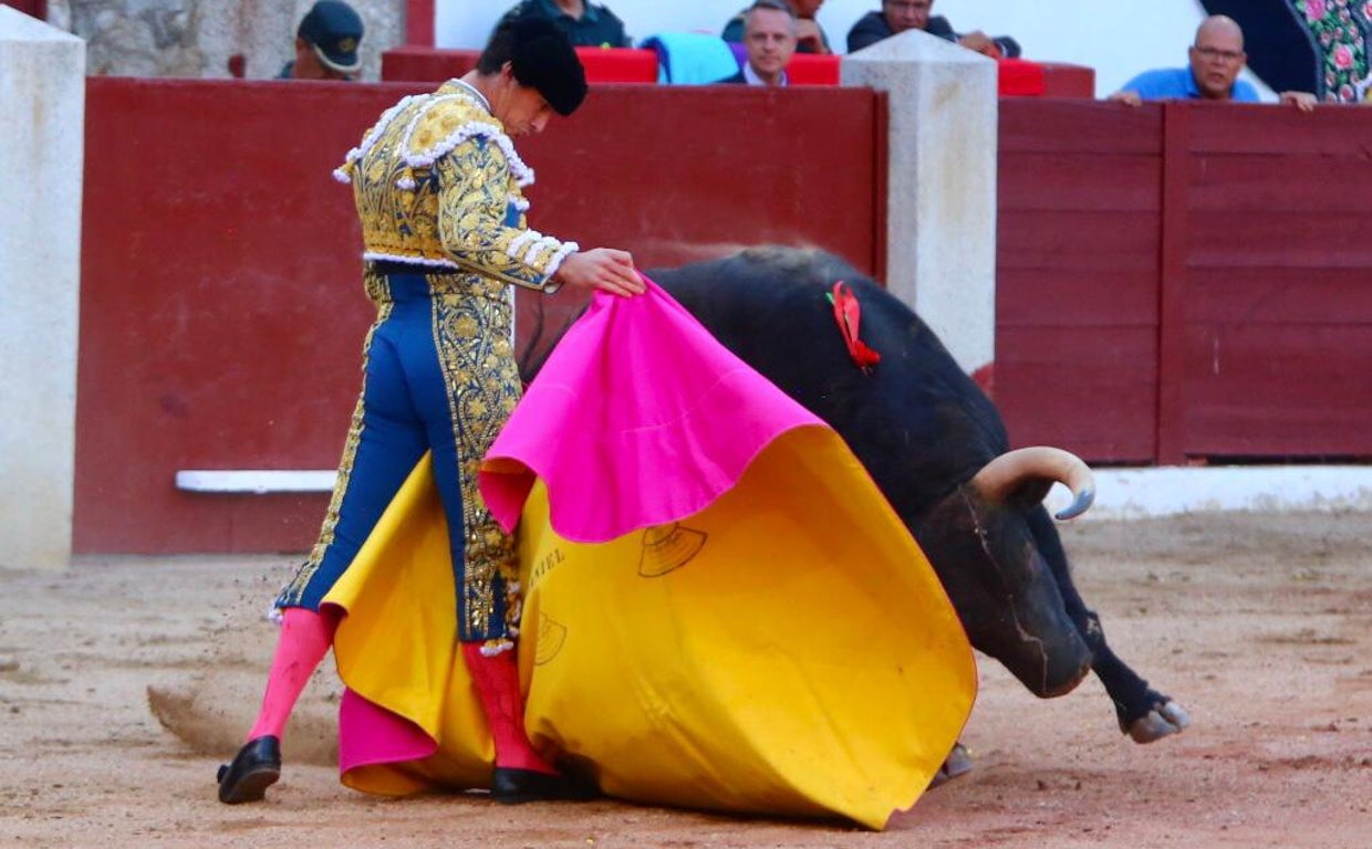 Daniel Luque paró el tiempo a la verónica en el saludo a la sexto