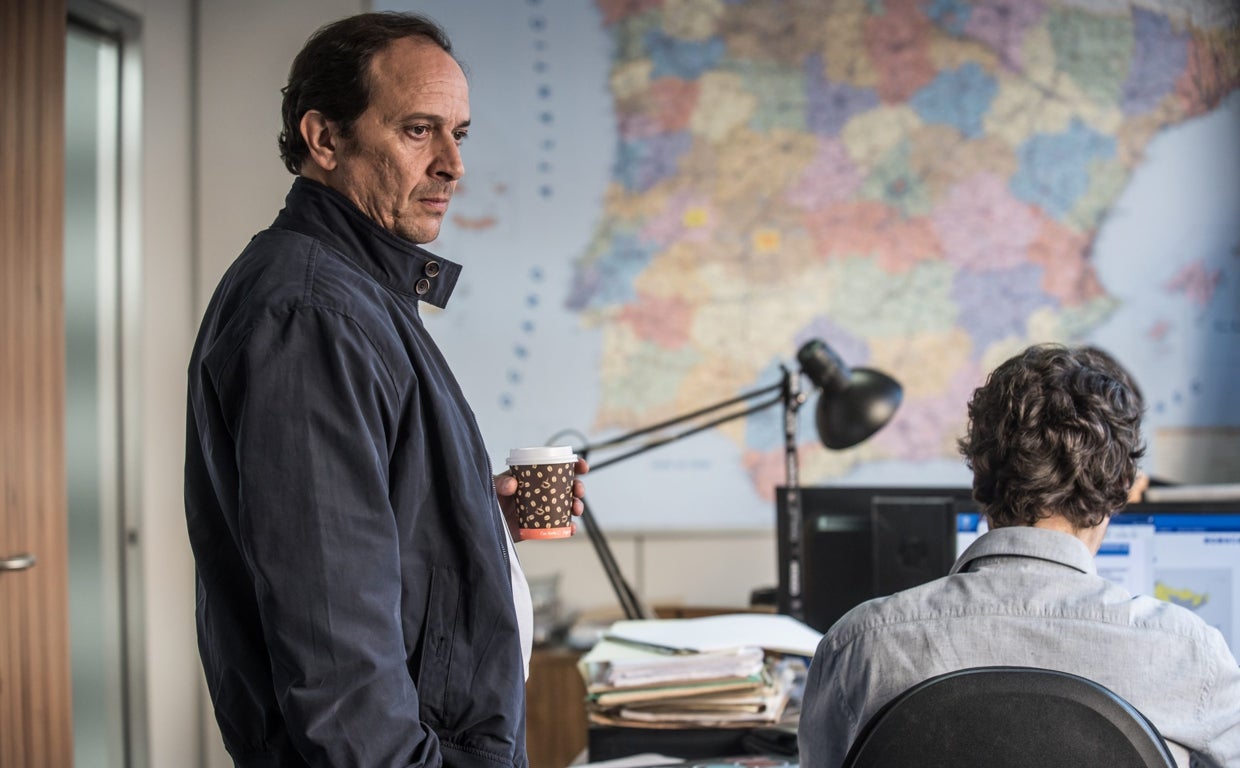 Luis Callejo, en el primer capítulo de 'Apagón'