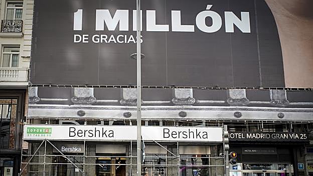 En este lugar de Gran Vía estaba el Madrid Rock