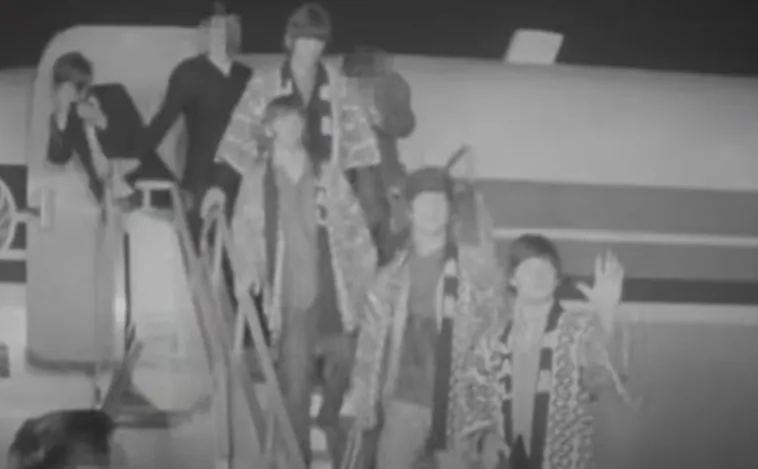 Un vídeo inédito de los Beatles sale a la luz en Japón
