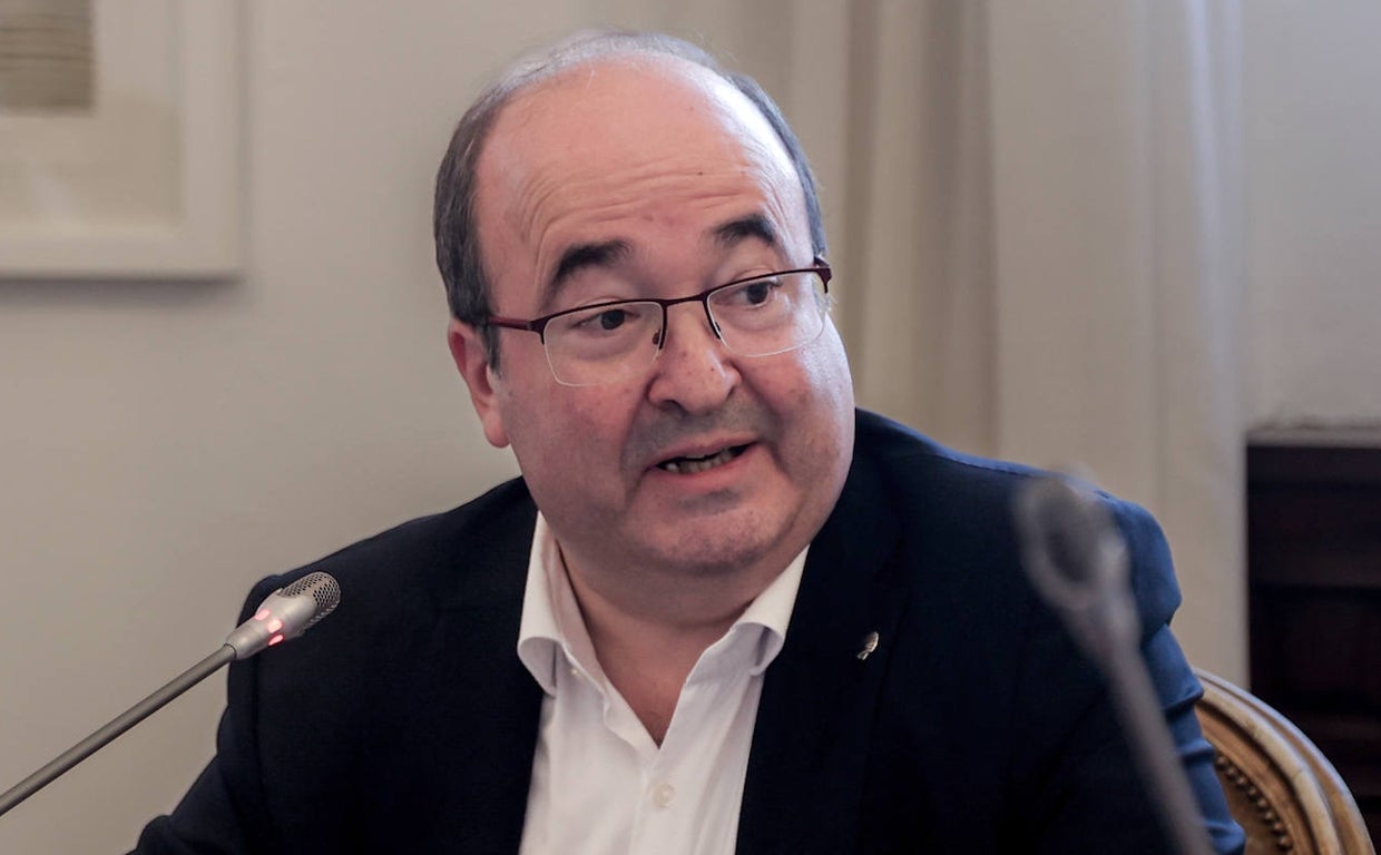 Miquel Iceta, ministro de Cultura