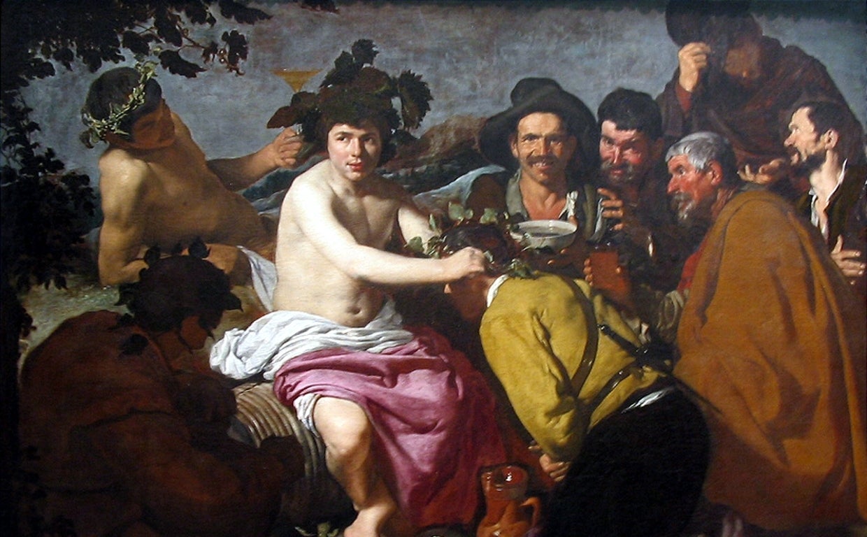 'Los borrachos, o El triunfo de Baco' (1628-1629), de Velázquez