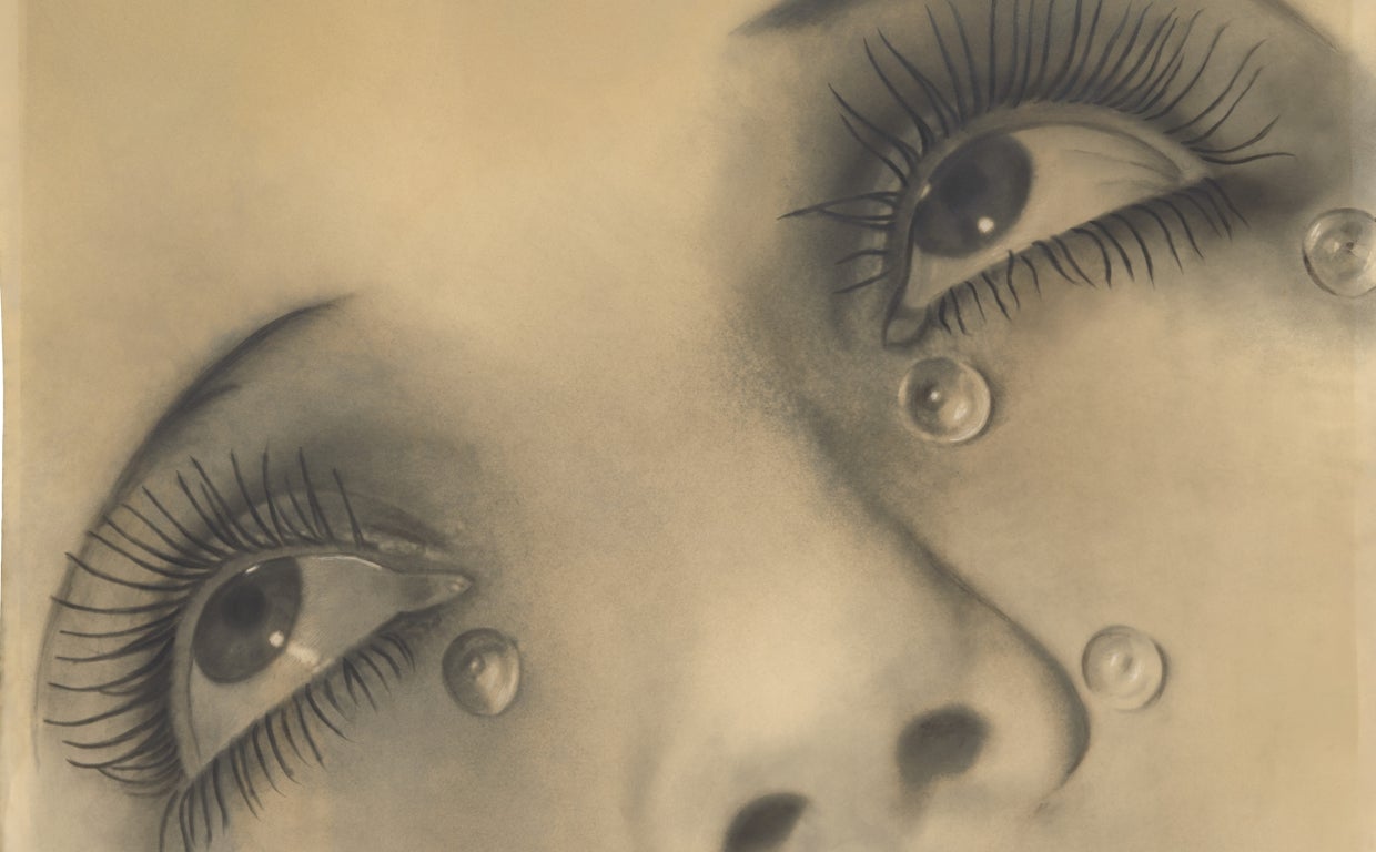 'Las lágrimas', fotografía de Man Ray
