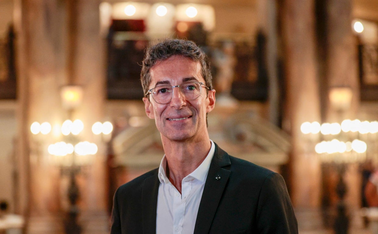 José Carlos Martínez, en el Palais Garnier de París
