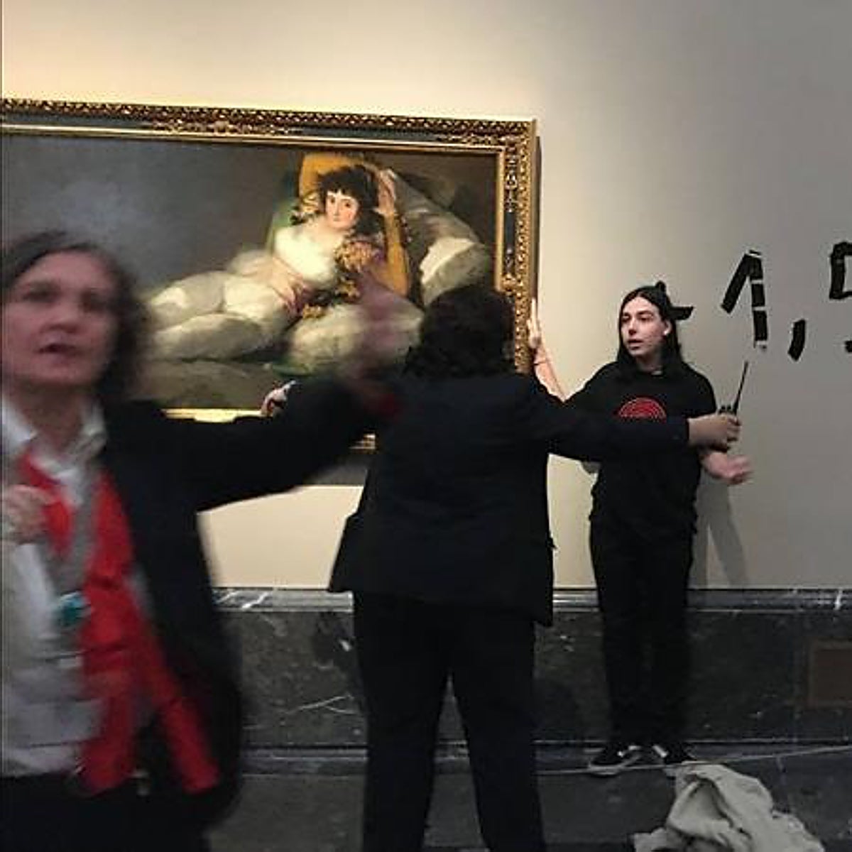 Libertad para los cuatro detenidos por participar en el ataque a 'Las Majas' en el Prado