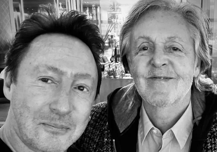 El hijo de John Lennon vuelve locos a los 'beatlemaníacos' con un selfie con Paul McCartney