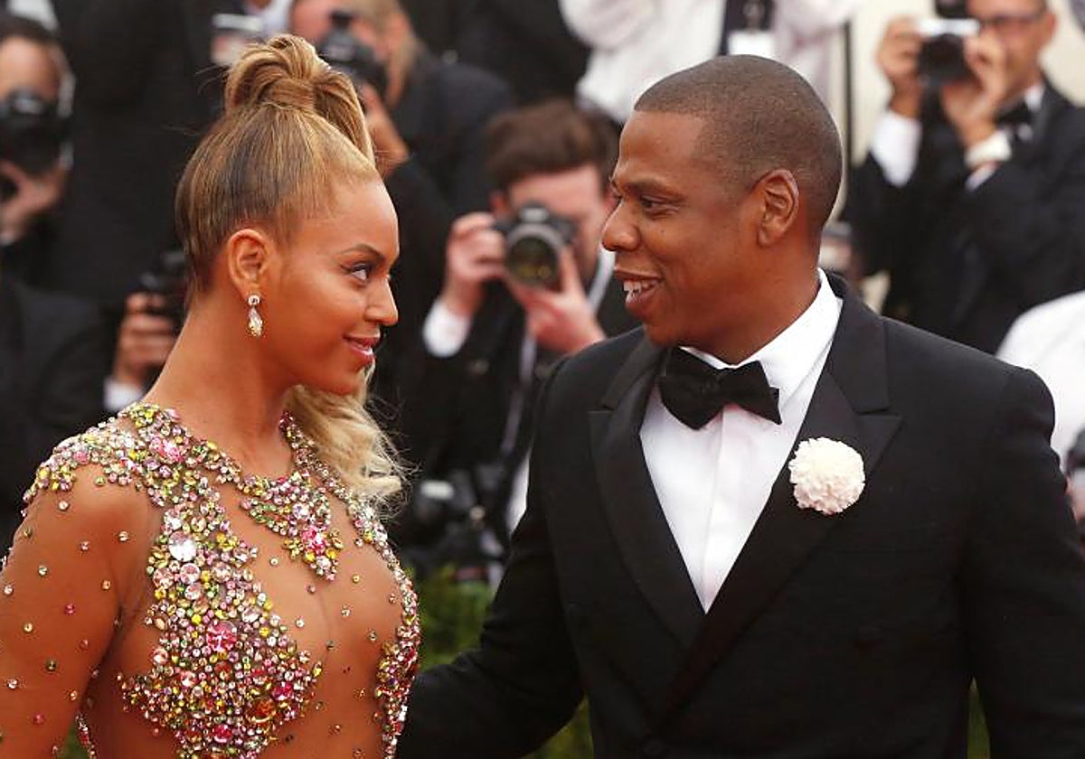 Beyoncé y Jay-Z en una imagen de archivo de una alfombra roja