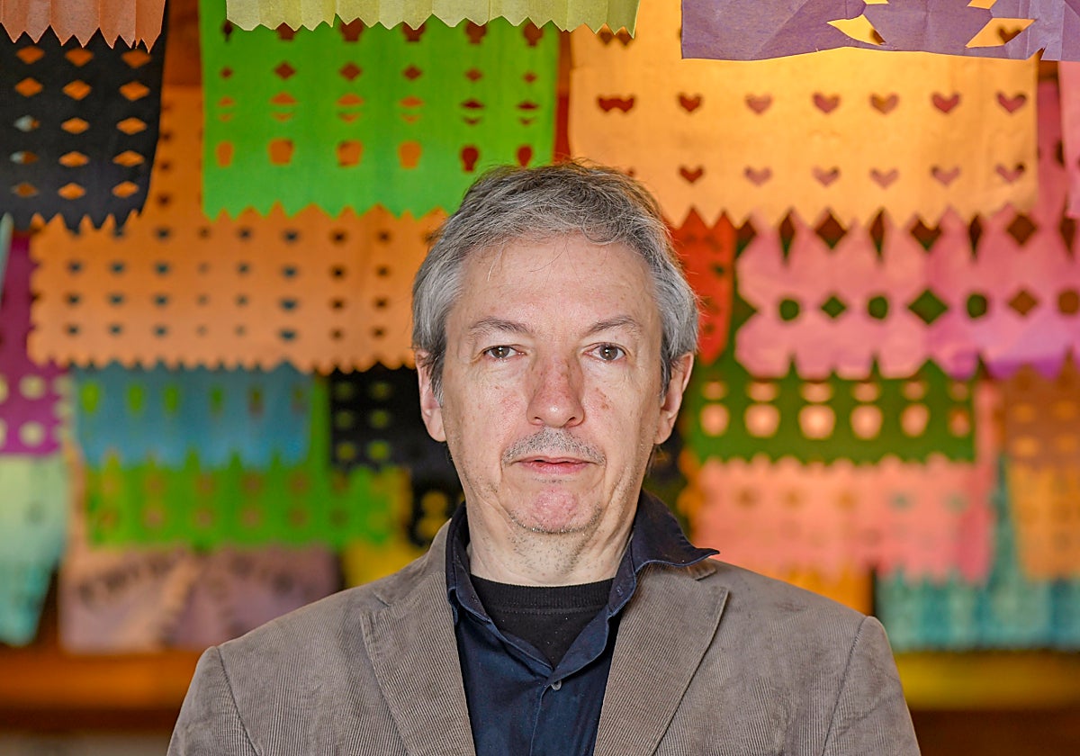 David Toscana, fotografiado en Barcelona