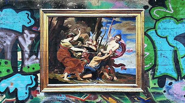 Una de las obras de Julio Anaya