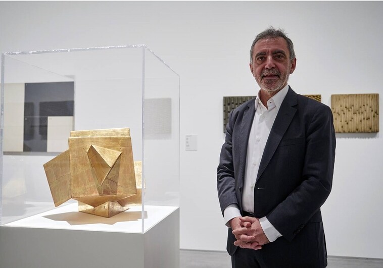 Manuel Borja-Villel, en la presentación de la exposición de la Colección Steinbruch