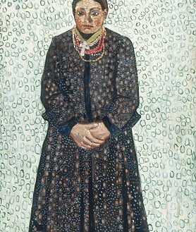 Imagen secundaria 2 - Arriba, 'Afilando las sierras', de Oleksandr Bohomazov. Sobre estas líneas, obras de Sonia Dalaunay y Volodymyr Burliuk