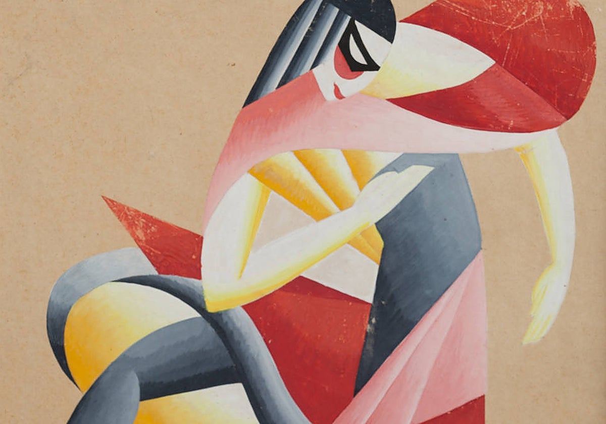 Boceto para ballet de Vadym Meller