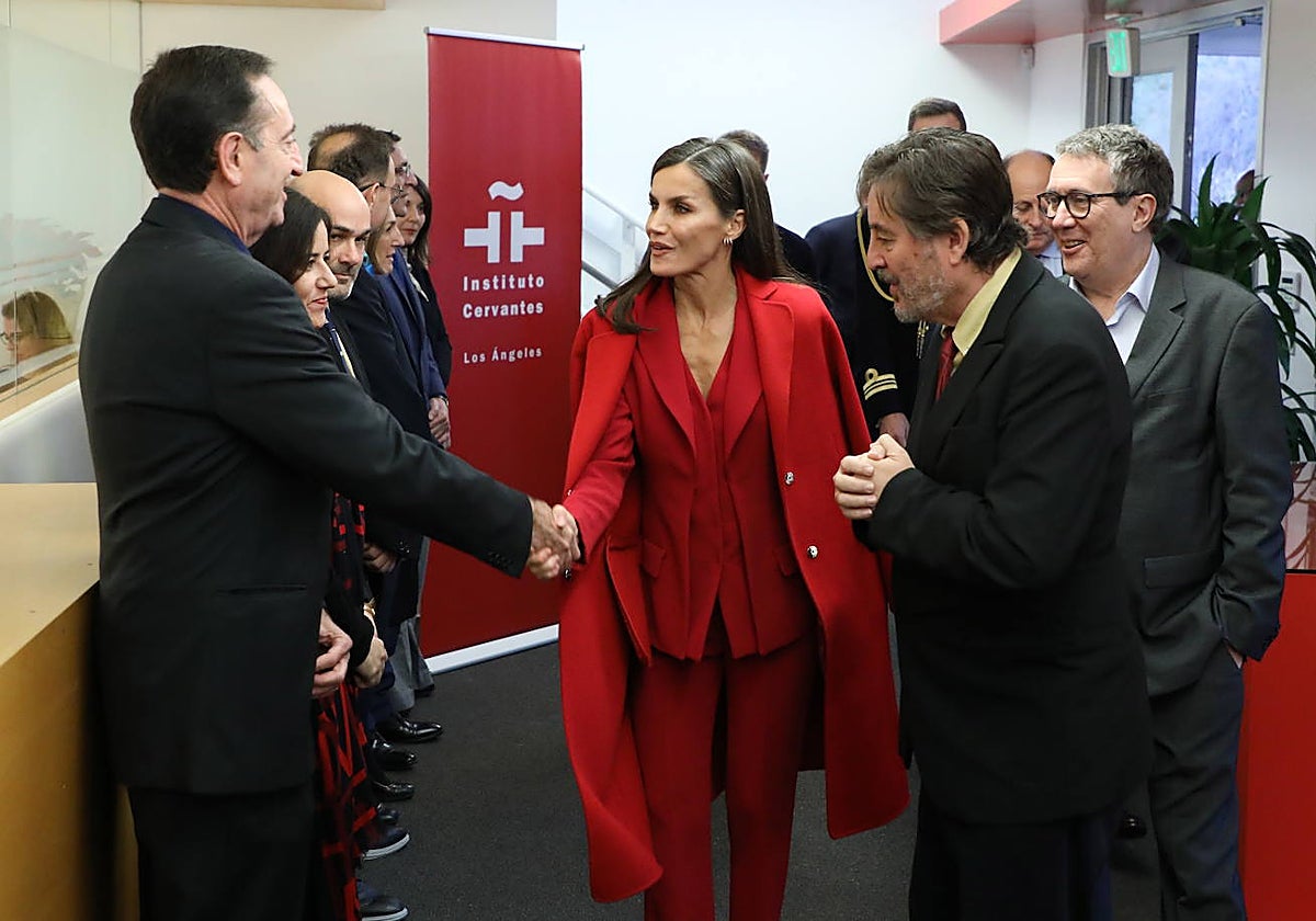 Doña Letizia impulsa el español en el mundo digital en Los Ángeles