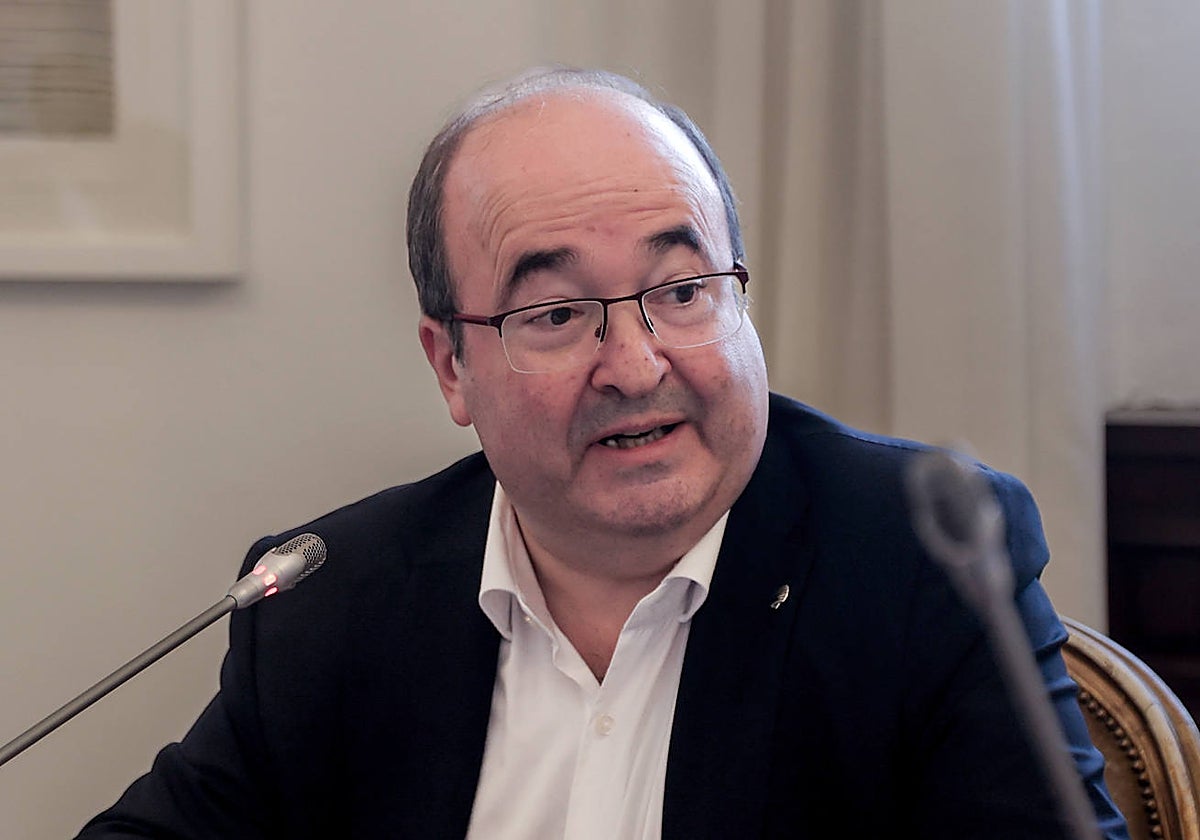 Miquel Iceta, ministro de Cultura