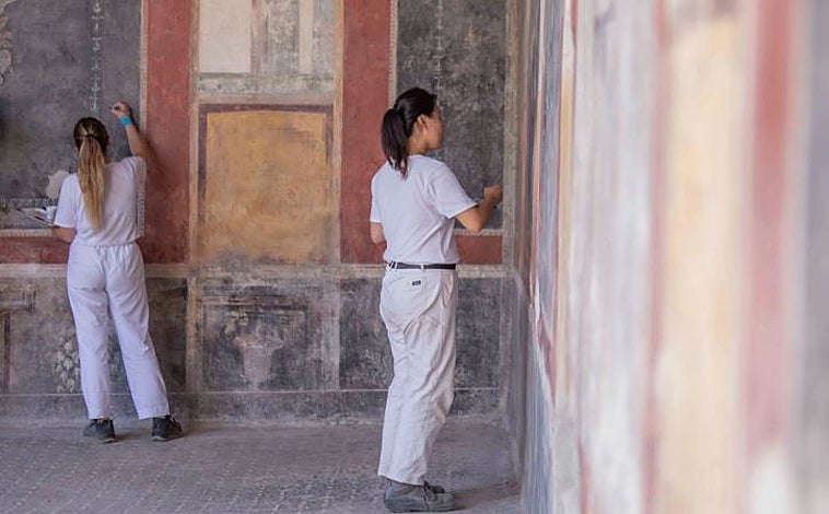 Imagen principal - Distintas vistas de la Casa Vittii