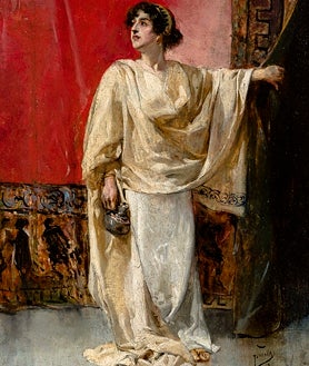 Imagen secundaria 2 - En las imágenes, algunas de las obras de Sorolla, como su 'Vesta', del arranque de su carrera, ahora presentes en la muestra que le dedica su Museo en Madrid