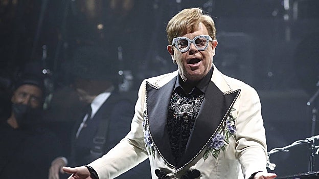 Elton John, durante uno de los conciertos de su gira de despedida