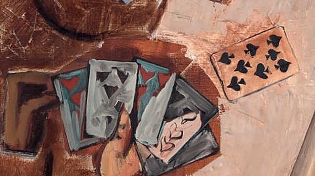 Fragmento de uno de los lienzos de Bores