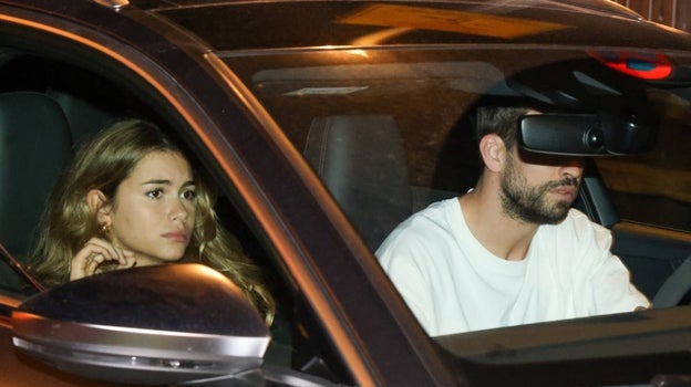 Piqué y Clara Chía