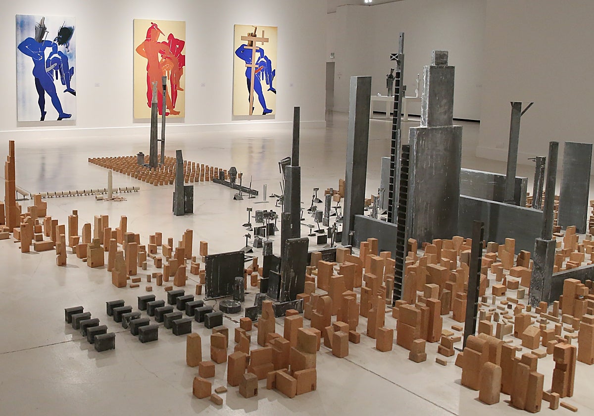 Una de las 'ciudades' de Miquel Navarro en el CACMálaga