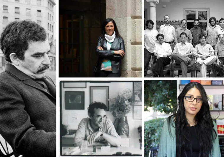 Gabriel García Márquez, Claudia Piñeiro, la Generación del Crack, Roberto Bolaño y Mónica Ojeda.