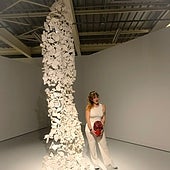 Paloma de la Cruz: «Los escultores no somos arquitectos y la investigación nos ocupa un tiempo»