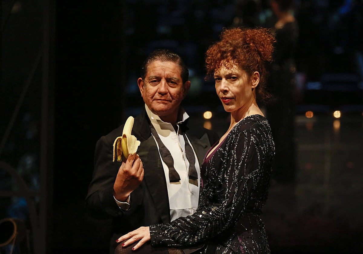 Pedro Casablanc y Maru Valdivielso, en 'Decadencia'