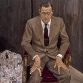 Francesca Thyssen dona a España el retrato de su padre pintado por Lucian Freud