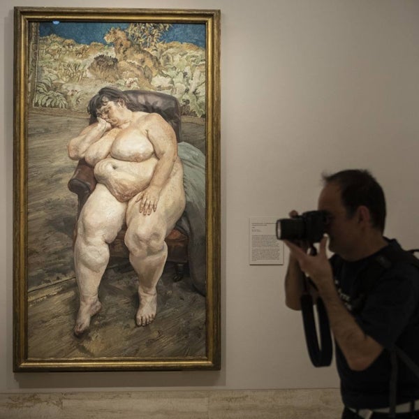 Lucian Freud, en carne viva
