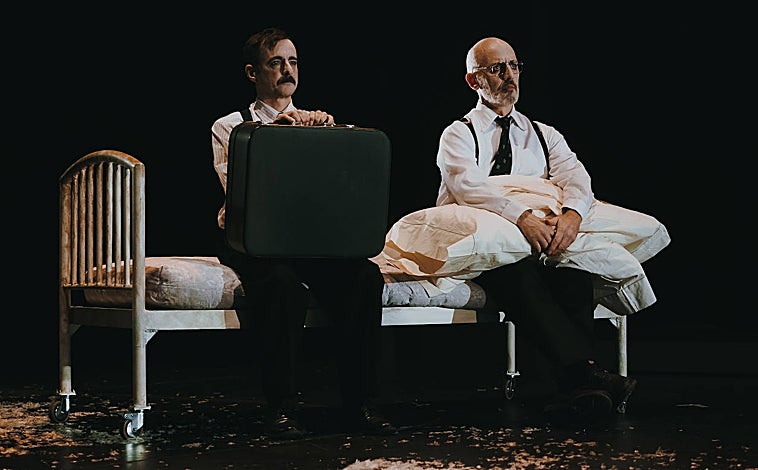 Imagen principal - Jorge Basanta y Alberto Jiménez; Paco Ochoa y Olivia Baglivi;: Ainhoa Santamaría 