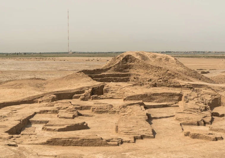 Hallan un palacio y un templo sumerios en la antigua ciudad de Girsu