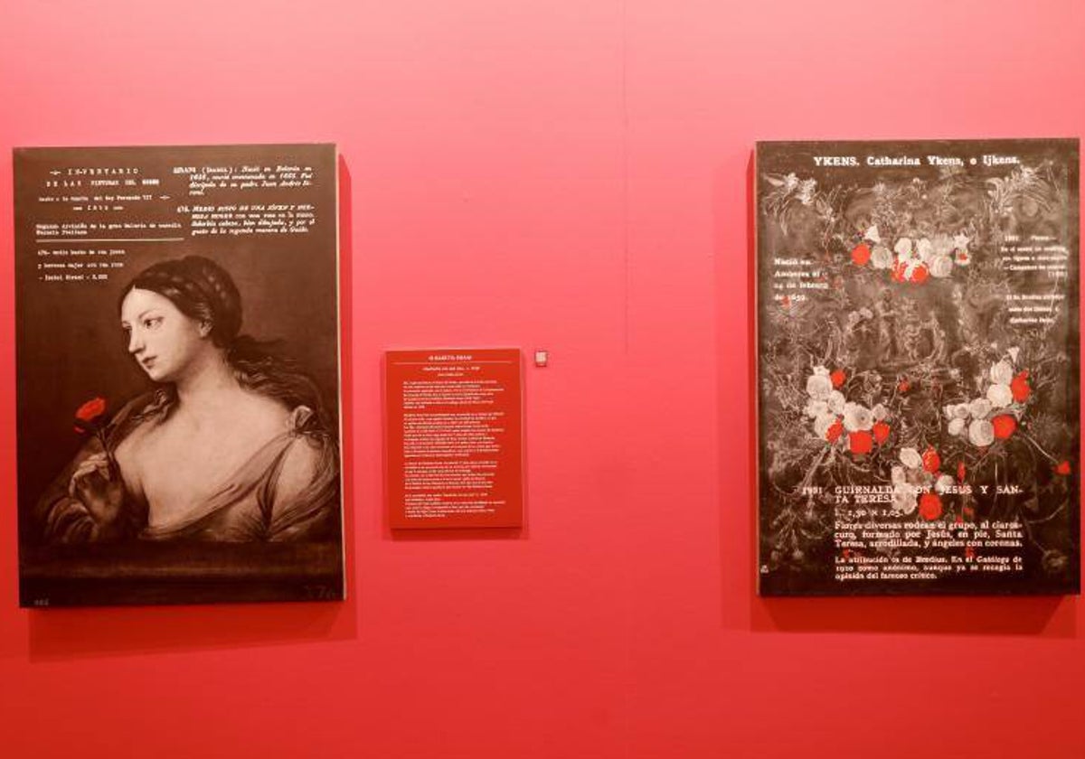 Obras de Diana Larrea en el estand de Espacio Mínimo en ARCO