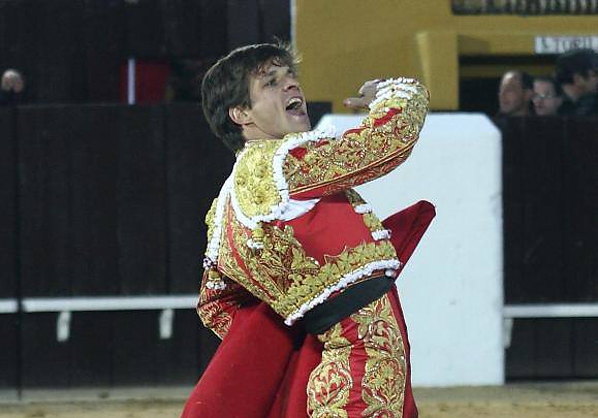 El Juli, en el ruedo de Olivenza